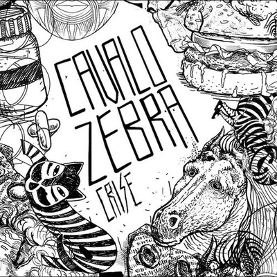 Cavalo Zebra Crise