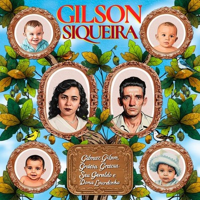 Gilmar, Gilson, Grácio, Grácia, Seu Geraldo e Dona Lourdinha